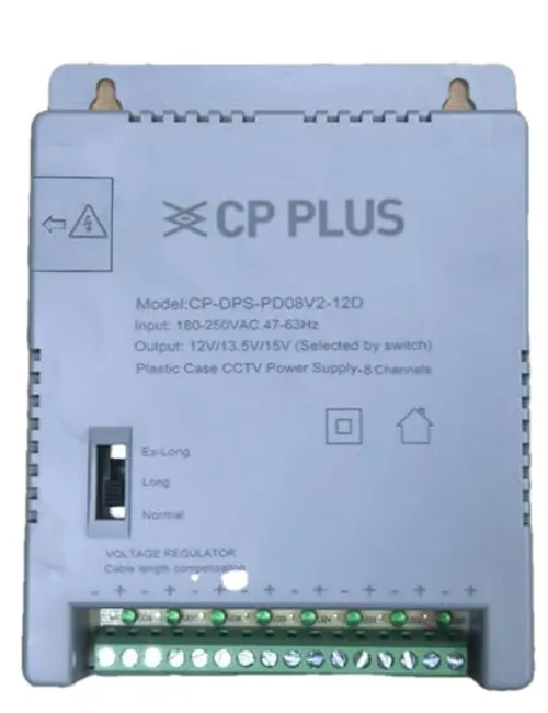 Cp Plus 8 Channel Power Supply